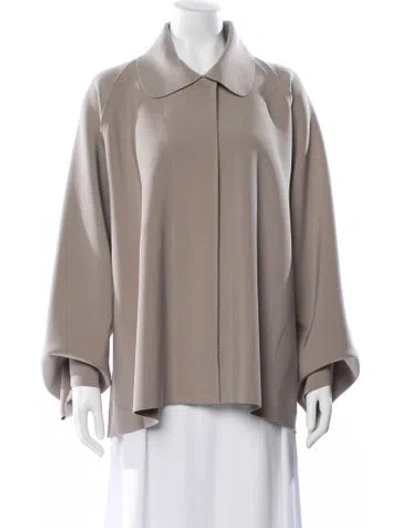 Pre-owned Norma Kamali Jacket In Gray