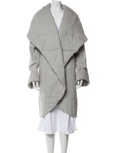 Pre-owned Norma Kamali Jacket In Gray
