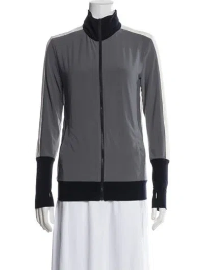 Pre-owned Norma Kamali Jacket In Gray