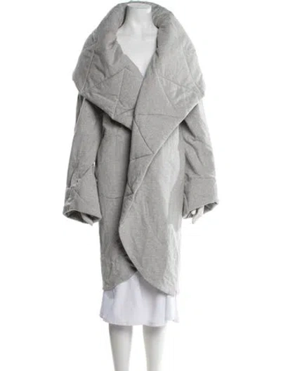 Pre-owned Norma Kamali Jacket In Gray