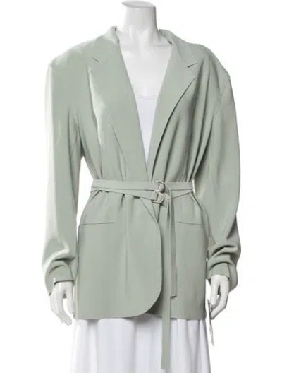 Pre-owned Norma Kamali Jacket In Green