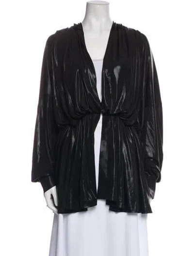 Pre-owned Norma Kamali Jacket W/ Tags In Black