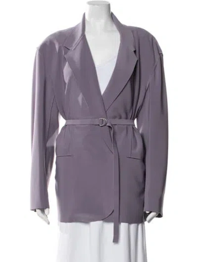 Pre-owned Norma Kamali Jacket W/ Tags In Purple