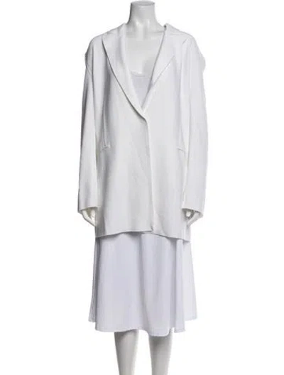 Pre-owned Norma Kamali Jacket In White