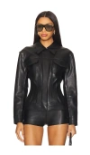 Norma Kamali Jeans Jacket In Black