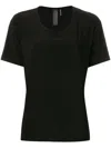 Norma Kamali Jersey T-shirt In Black