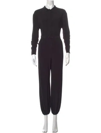 Pre-owned Norma Kamali Jumpsuit In Black