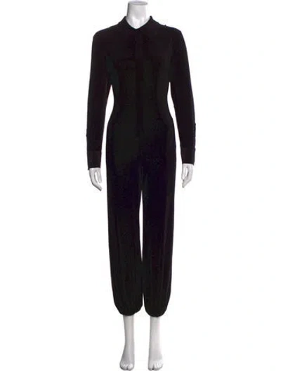 Pre-owned Norma Kamali Jumpsuit In Black