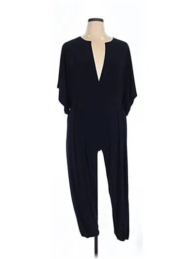 Pre-owned Norma Kamali Jumpsuit In Blue