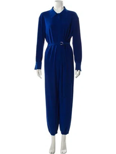 Pre-owned Norma Kamali Jumpsuit In Blue