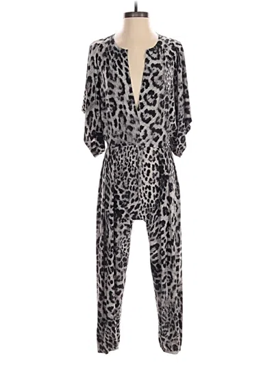 Pre-owned Norma Kamali Jumpsuit In Gray