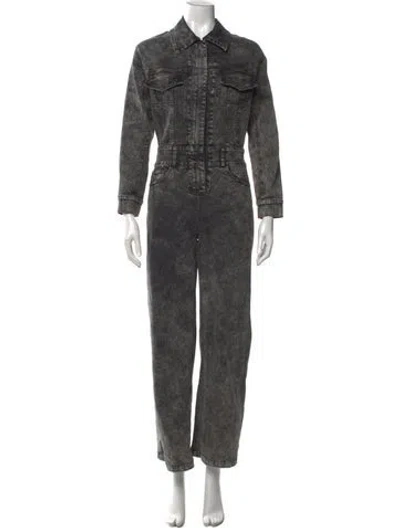 Pre-owned Norma Kamali Jumpsuit In Gray