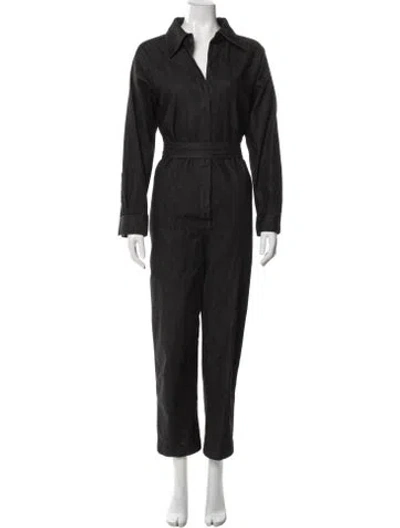 Pre-owned Norma Kamali Jumpsuit In Gray