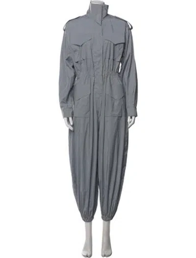 Pre-owned Norma Kamali Jumpsuit In Gray