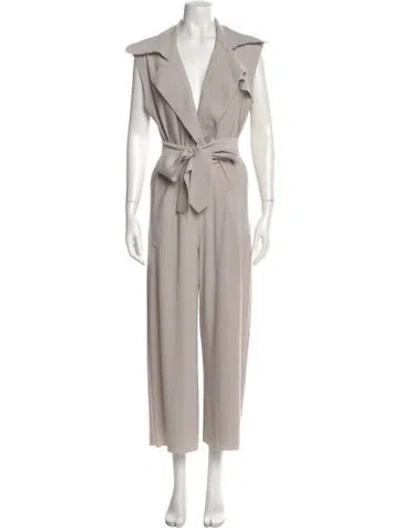 Pre-owned Norma Kamali Jumpsuit In Neutral