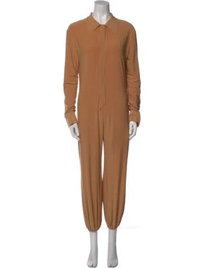 Pre-owned Norma Kamali Jumpsuit In Neutral