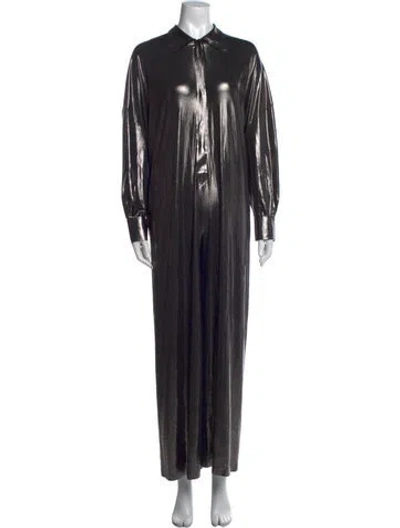 Pre-owned Norma Kamali Jumpsuit W/ Tags In Gray