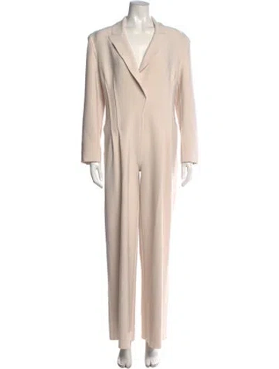 Pre-owned Norma Kamali Jumpsuit W/ Tags In Neutral