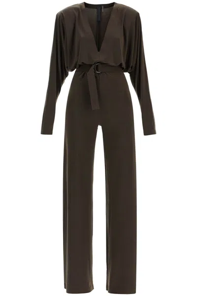 Norma Kamali Jumpsuits In Brown