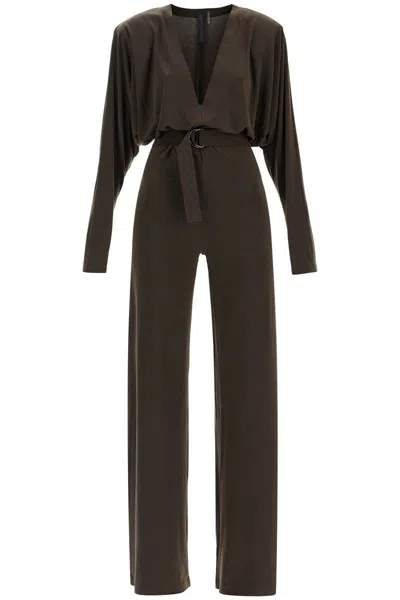 Norma Kamali Jumpsuits In Brown
