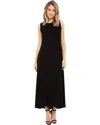 Norma Kamali Kamalikulture By  Dress Women's S/36 Black Sleeveless A-line Erk793 In Black