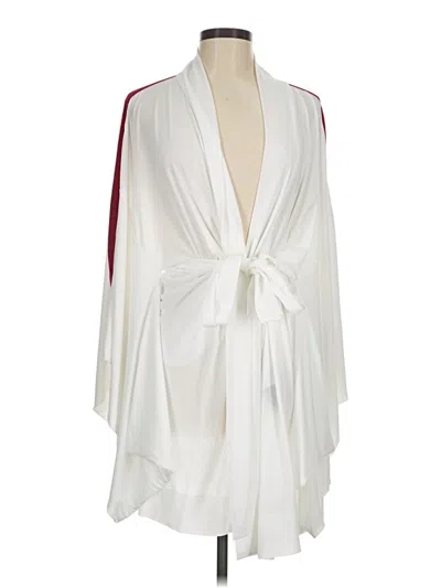 Pre-owned Norma Kamali Kimono In Ivory