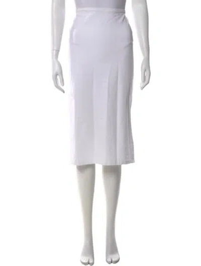 Pre-owned Norma Kamali Knee-length Skirt In Multi