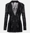 Norma Kamali Lace Blazer