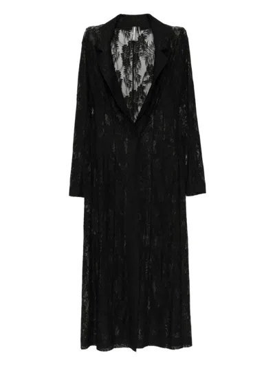 NORMA KAMALI NORMA KAMALI LACE LONG COAT
