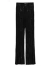 Norma Kamali Lace Skinny Trousers In Black