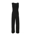 Norma Kamali Women's Sleeveless Jumpsuit Black In Black