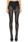 Norma Kamali Legging With Footie In Black