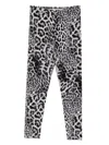 Norma Kamali Leopard-print Leggings In Multi