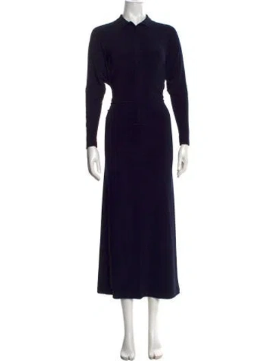 Pre-owned Norma Kamali Long Dress In Black