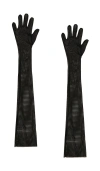 Norma Kamali Long Gloves In Black