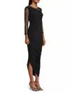 Norma Kamali Diana Midi Dress - Women's - Polyester/spandex/elastane In Black