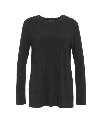 NORMA KAMALI LONG SLEEVE MINIMALISTIC T-SHIRT