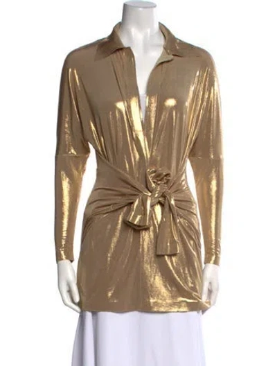 Pre-owned Norma Kamali Long Sleeve Tunic