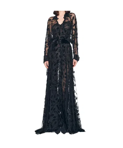 Norma Kamali Oversized Shirt Belted Waist