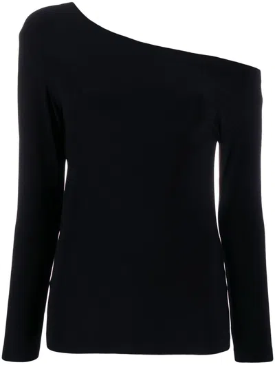 NORMA KAMALI NORMA KAMALI LONG SLEEVES DROP SHOULDER TOP