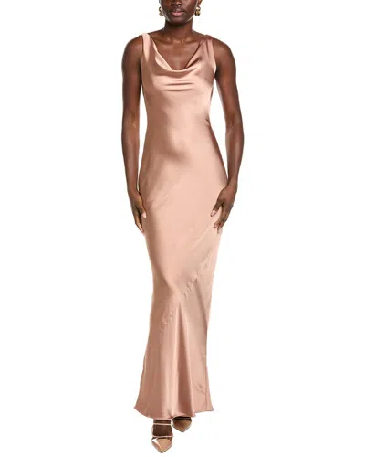 Norma Kamali Maria Gown In Neutral