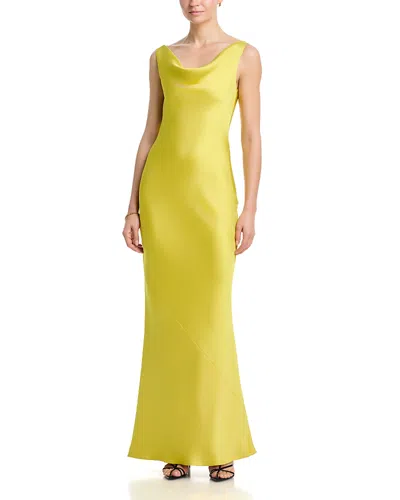 Norma Kamali Maria Gown In Yellow