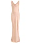 Norma Kamali Maria Satin Gown