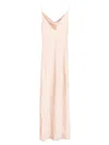 Norma Kamali Maria Slip Gown Dress In Neutral