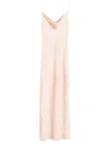 Norma Kamali Maria Slip Gown Dress In Neutral