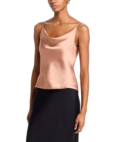 Norma Kamali Maria Slip Top In Cappuccino