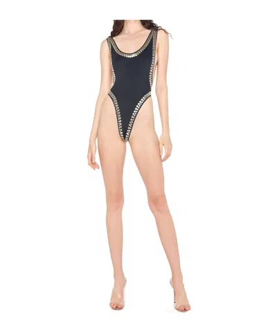 Norma Kamali Marissa One-piece Swimsuit In Nude