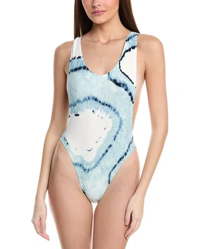 Norma Kamali Marissa One-piece In Blue