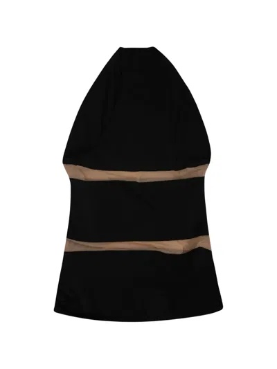 Norma Kamali Mesh Swimsuit In Multi