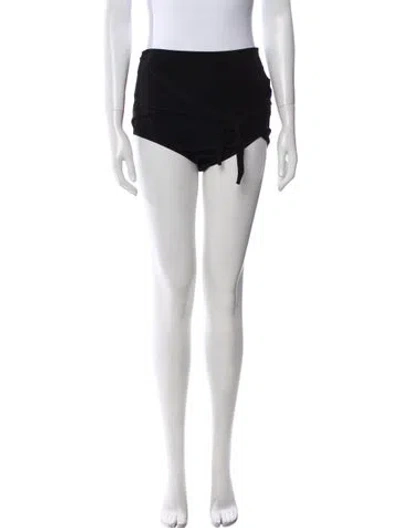 Pre-owned Norma Kamali Midi Length Skirt W/ Tags In Black